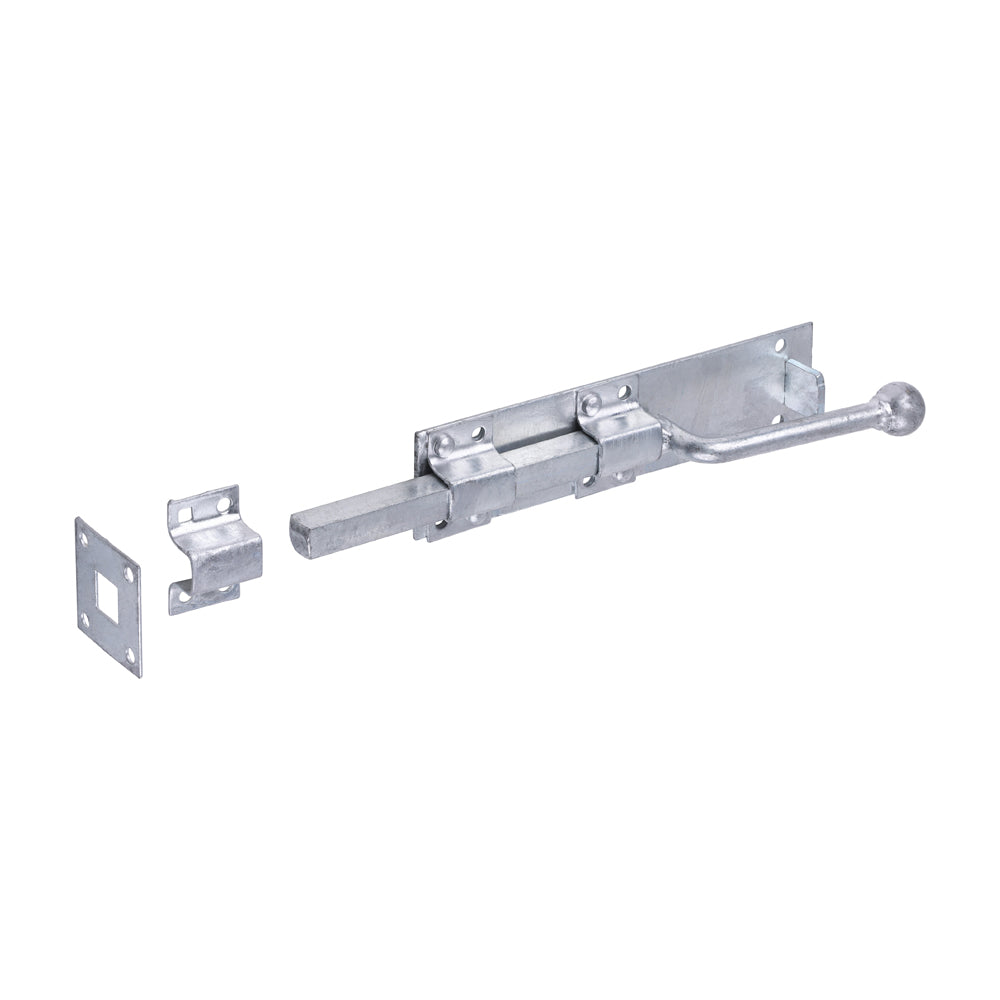 Monkey Tail Bolt - Hot Dipped Galvanised 12"