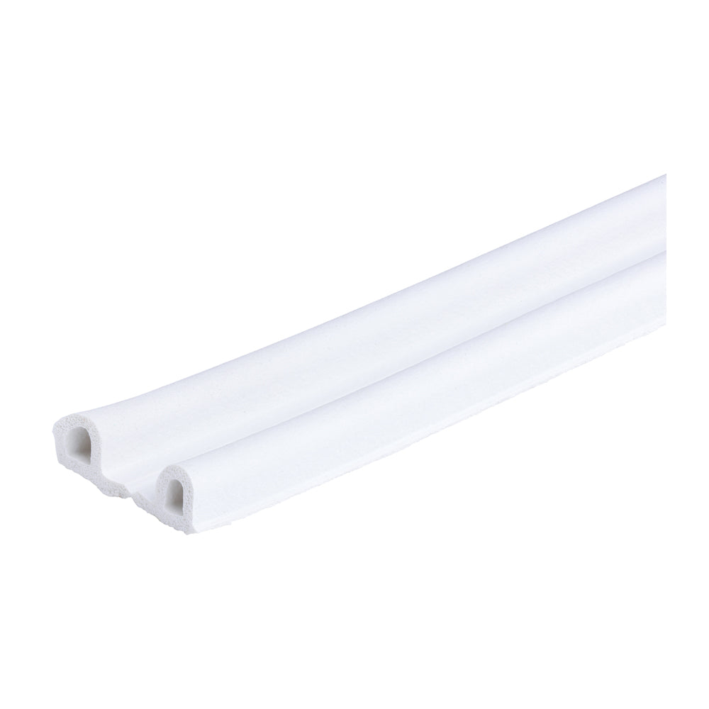 Exitex P Strip - Self-Adhesive - White 5m - Pack of 12