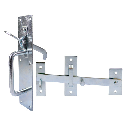 Suffolk Latch - Medium Duty - Zinc 205 x 45mm