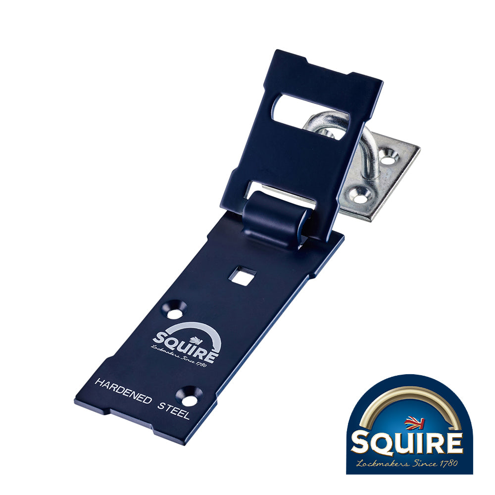Hardened Steel Clam Hasp and Staple - NO.6H 152mm