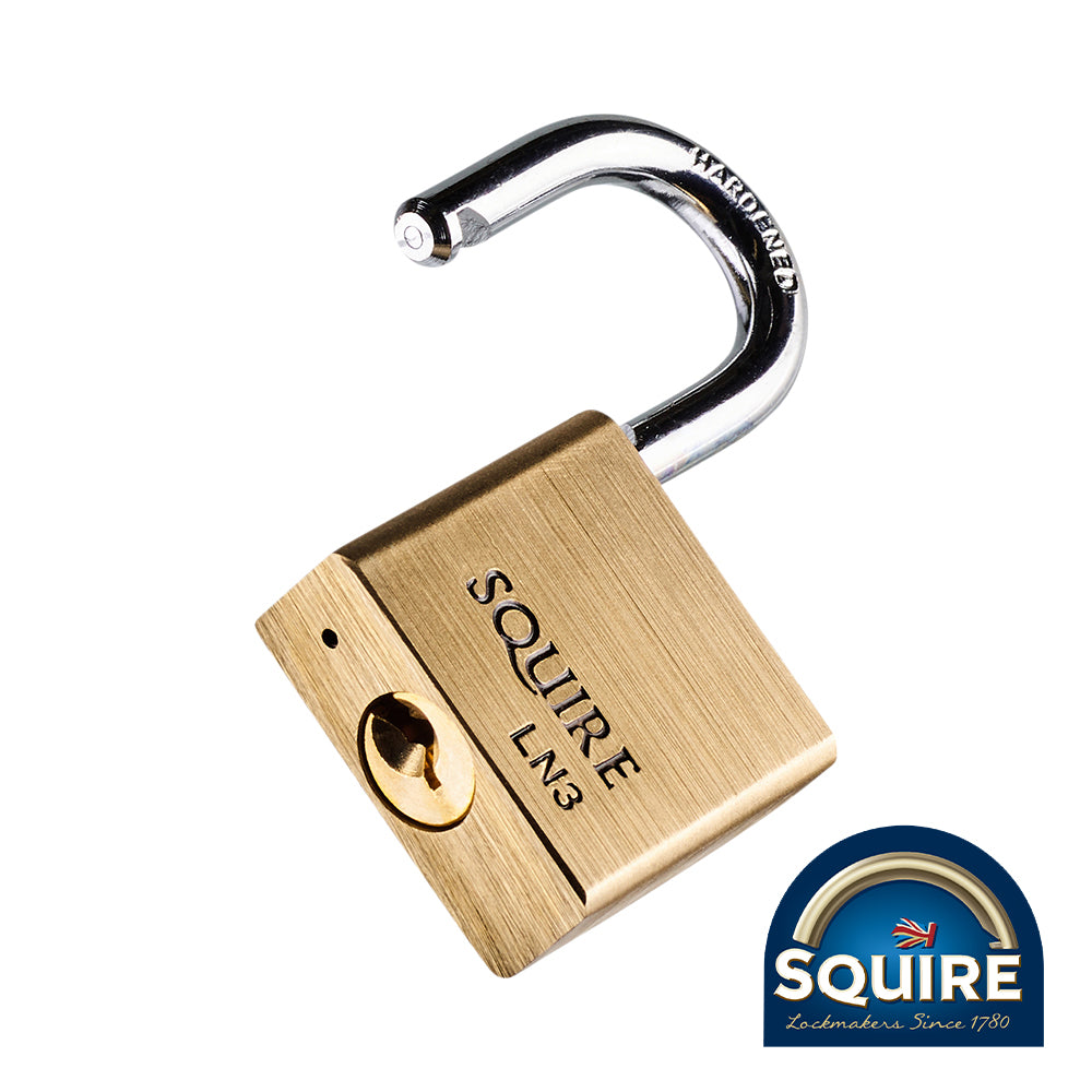 Premium Brass Lion Padlock - Stainless Steel Shackle - LN3S 30mm