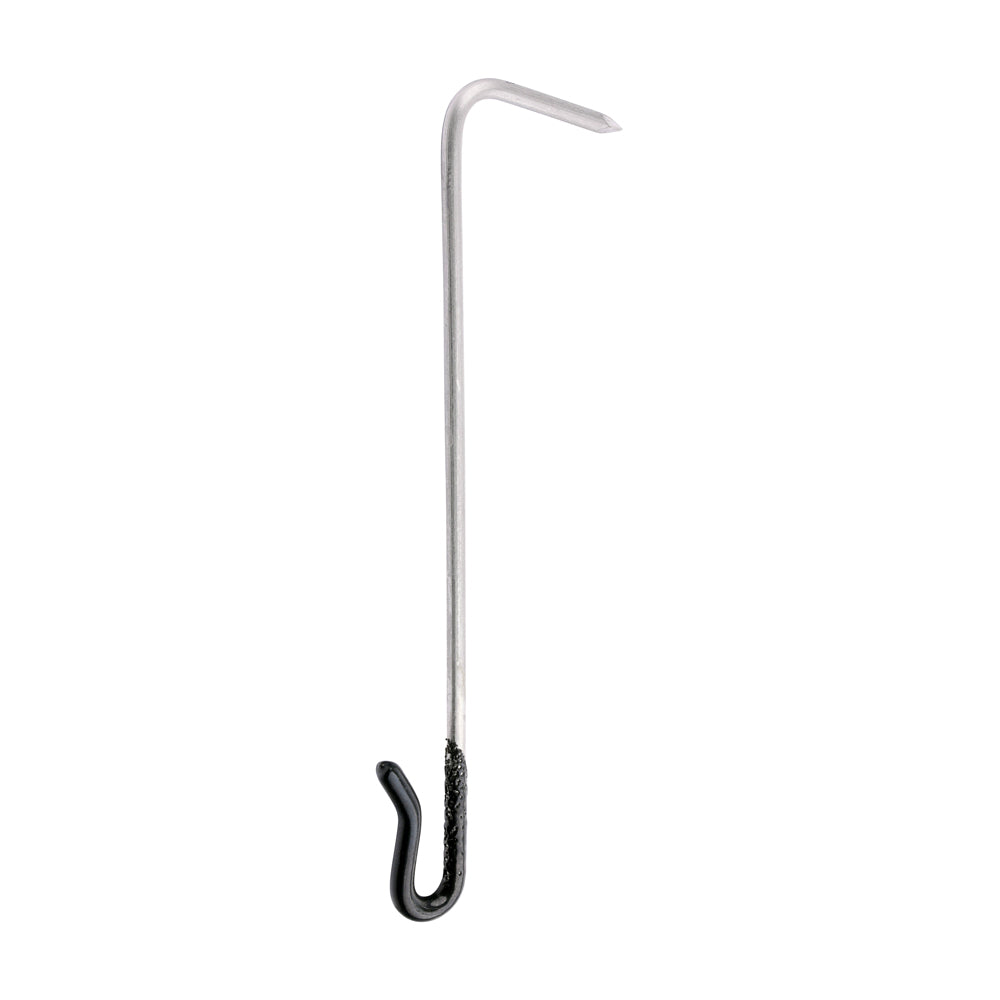 Slate Hooks - Black Grey - A4 Stainless Steel 110 x 2.7