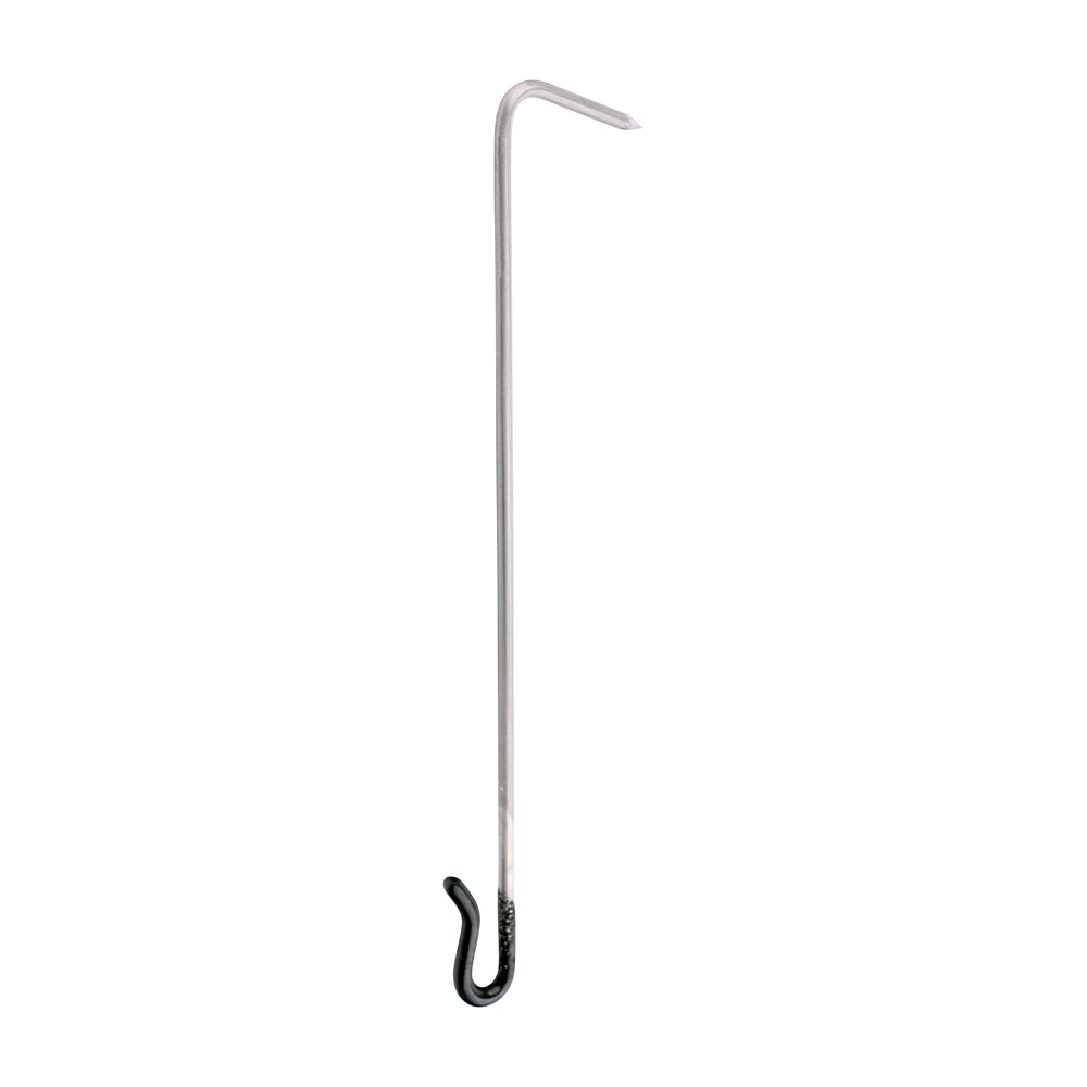 Slate Hooks - Black Grey - A4 Stainless Steel 150 x 2.7