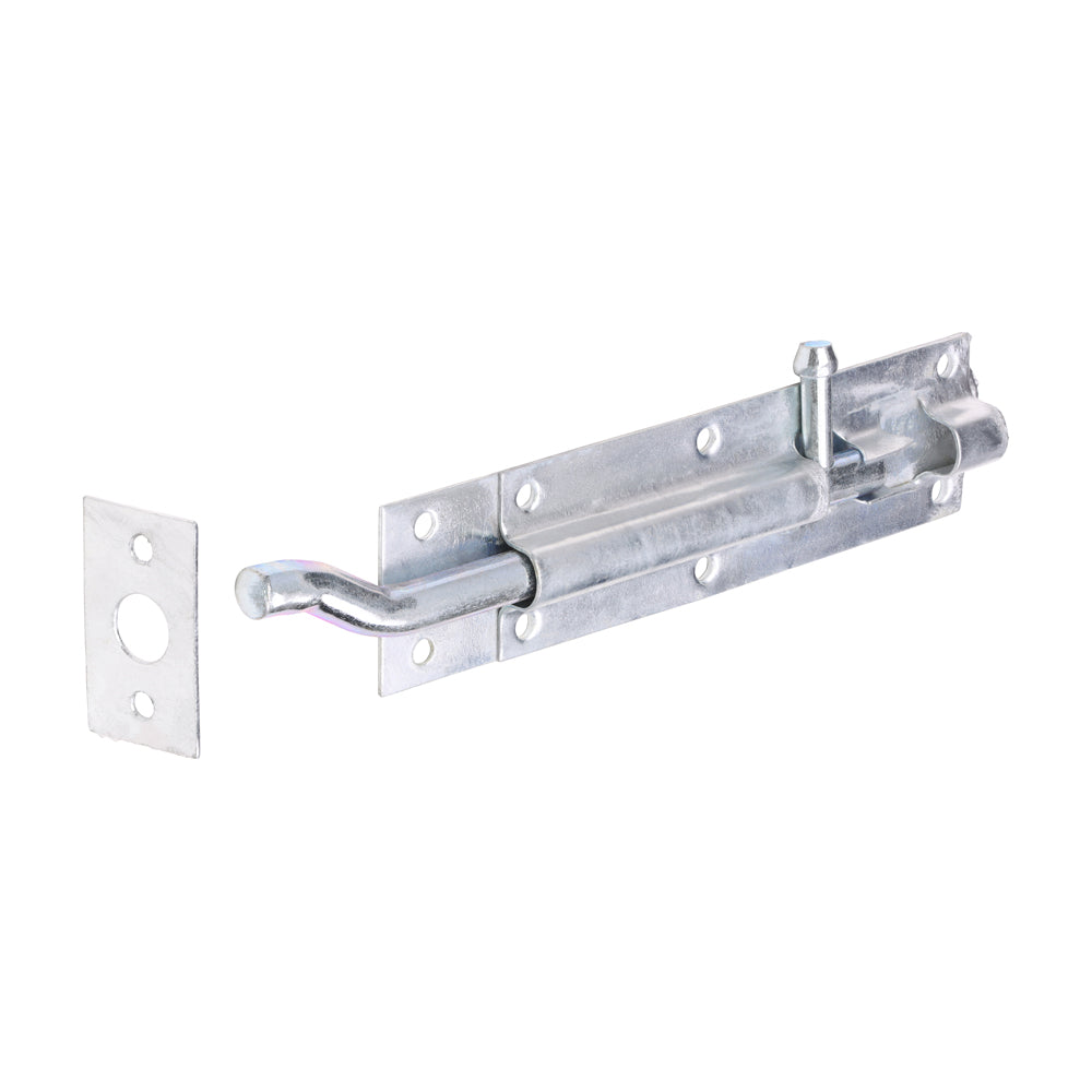 Necked Tower Bolt - Hot Dipped Galvanised 6"