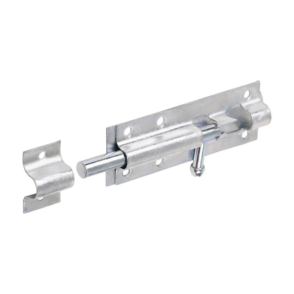 Straight Tower Bolt - Hot Dipped Galvanised 4"