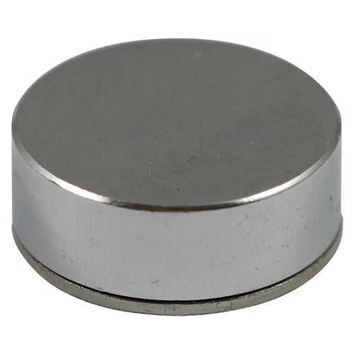 Threaded Screw Caps - Solid Brass - Polished Chrome 12mm