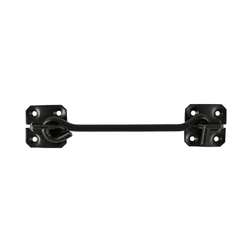 Cabin Hooks - Wire Pattern - Black 12"
