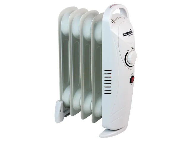 Airmaster CRMINI 500W Compact Oil Filled Radiator - Thermostat