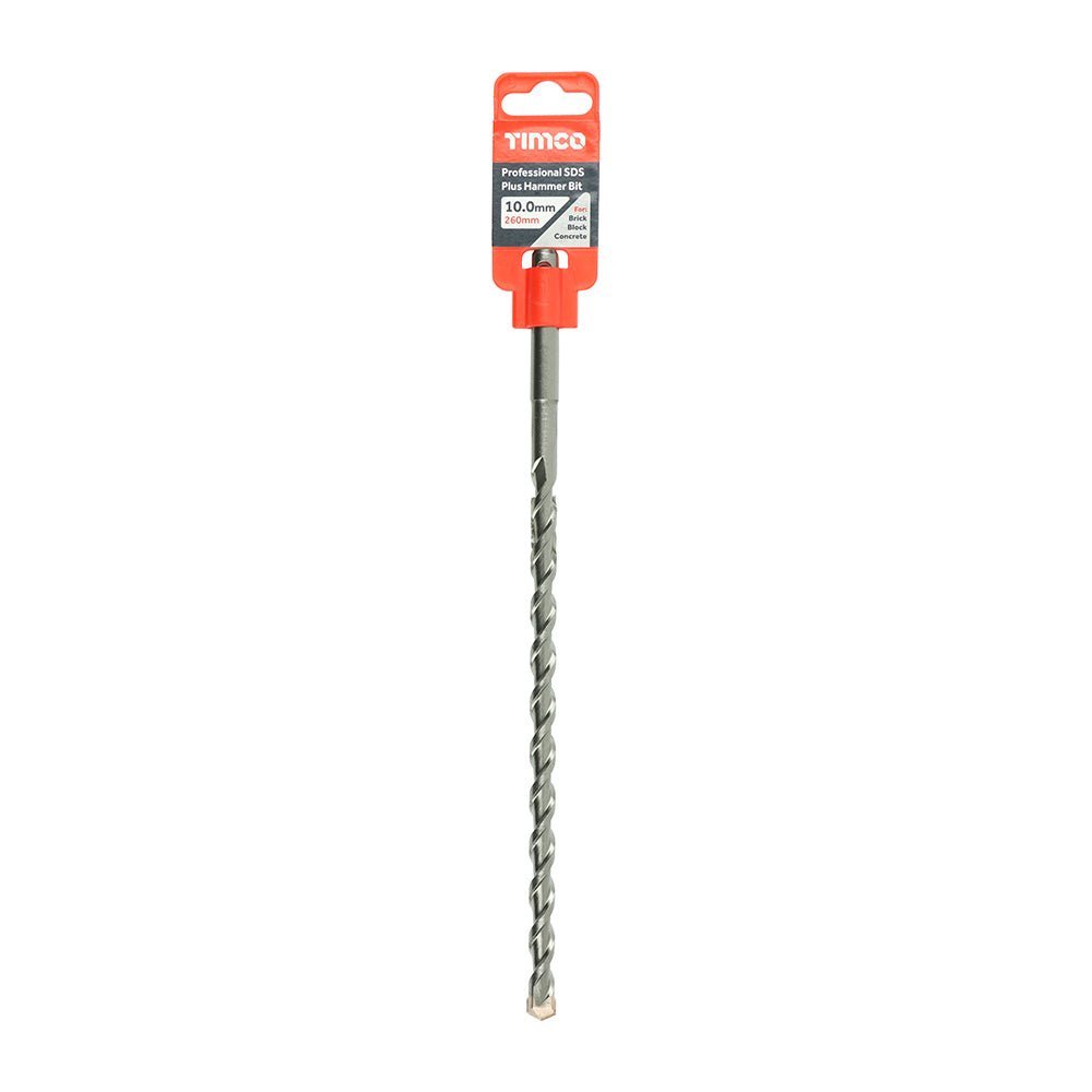 Professional SDS Plus Hammer Bit - 10.0 x 260