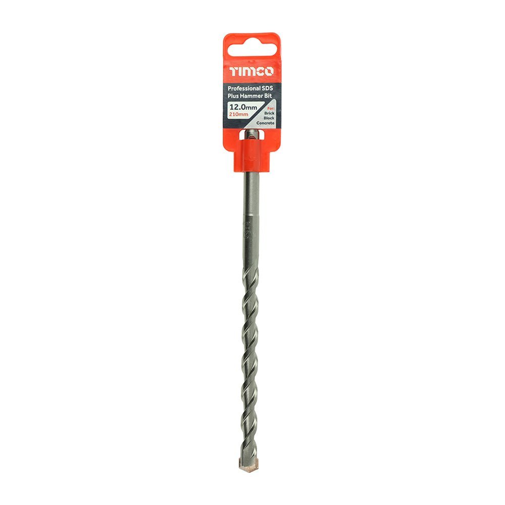 Professional SDS Plus Hammer Bit - 12.0 x 210