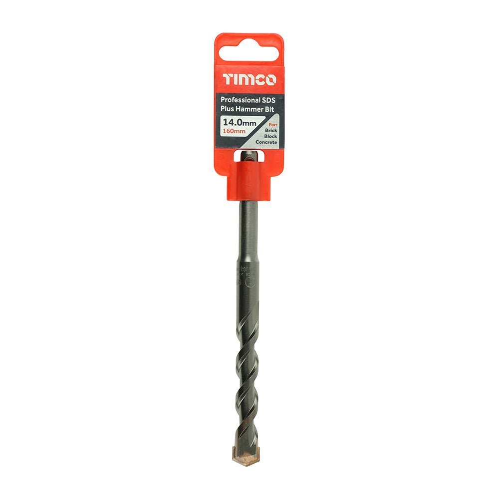 Professional SDS Plus Hammer Bit - 14.0 x 160