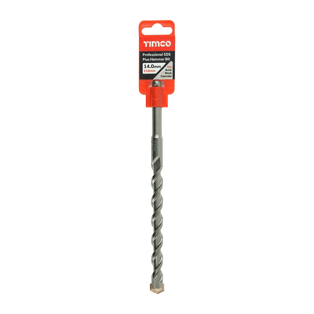 Professional SDS Plus Hammer Bit - 14.0 x 210