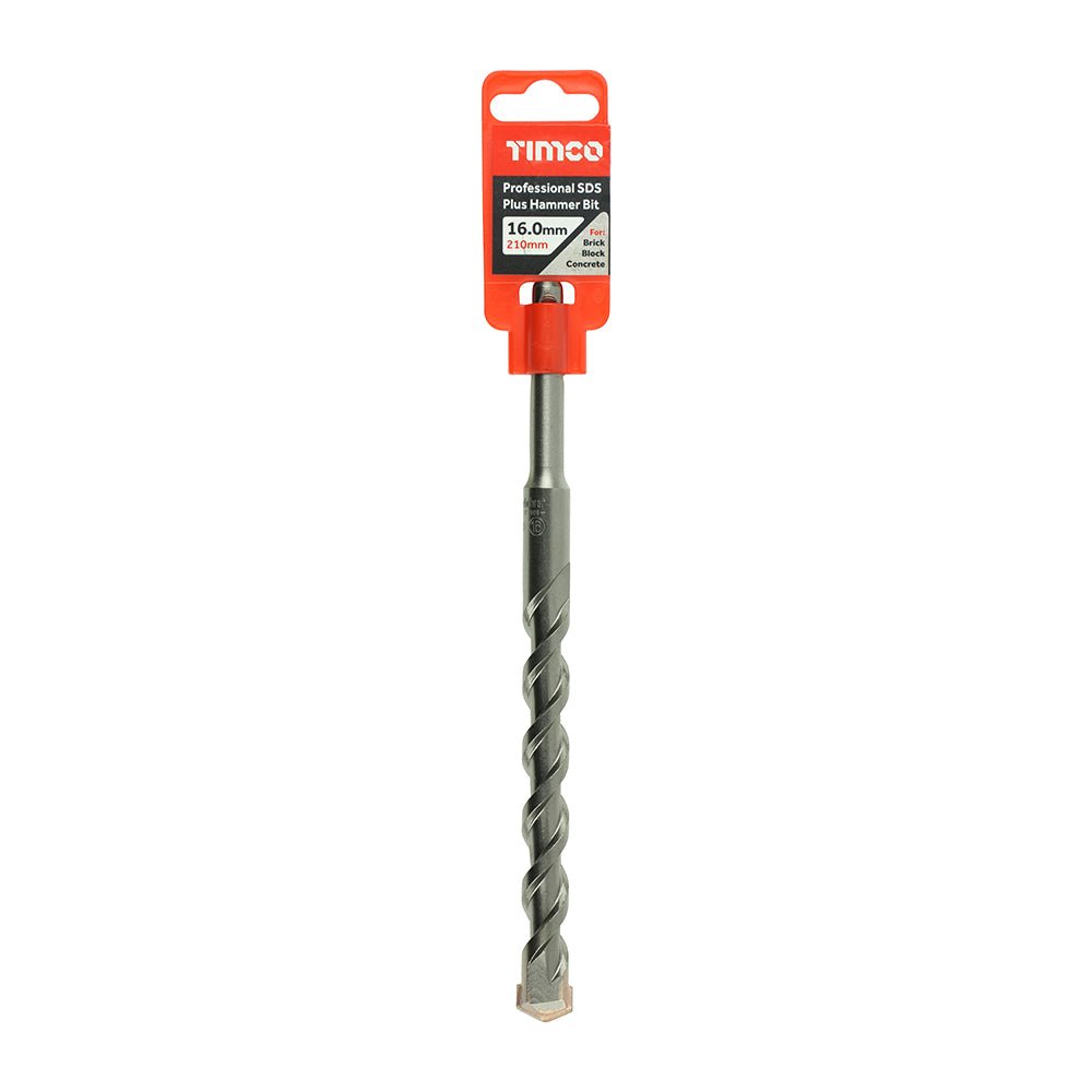 Professional SDS Plus Hammer Bit - 16.0 x 210