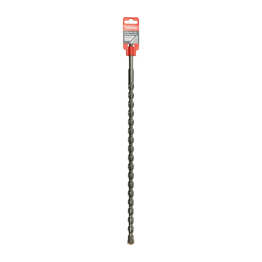 Professional SDS Plus Hammer Bit - 16.0 x 450