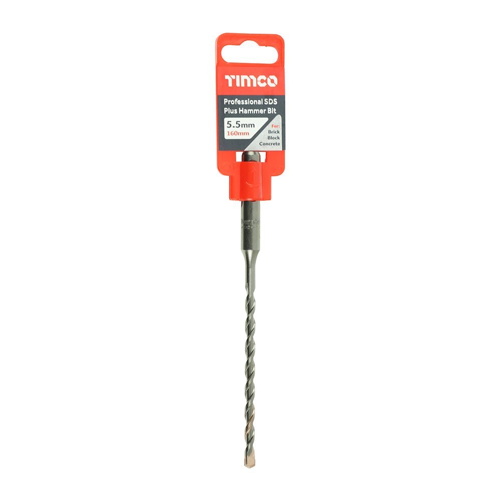 Professional SDS Plus Hammer Bit - 5.5 x 160