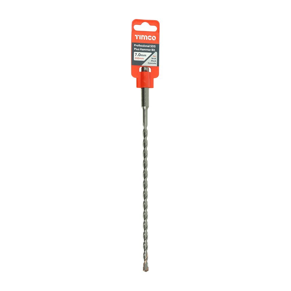 Professional SDS Plus Hammer Bit - 7.0 x 260