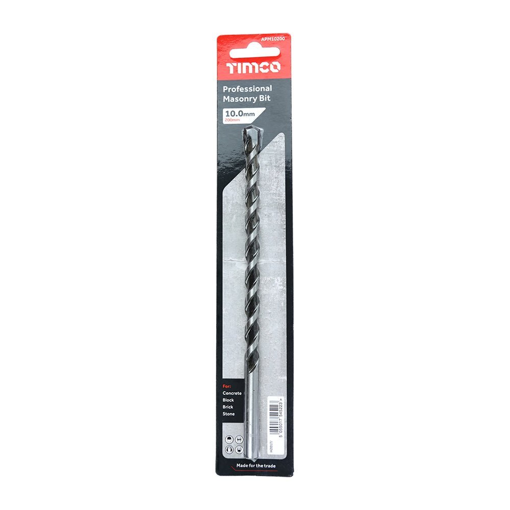 Professional Masonry Bit - 10.0 x 200