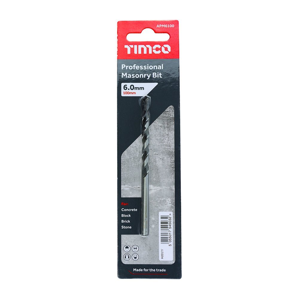 Professional Masonry Bit - 6.0 x 100