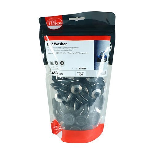 BAZ Washers - Stainless Steel - 100 Pieces