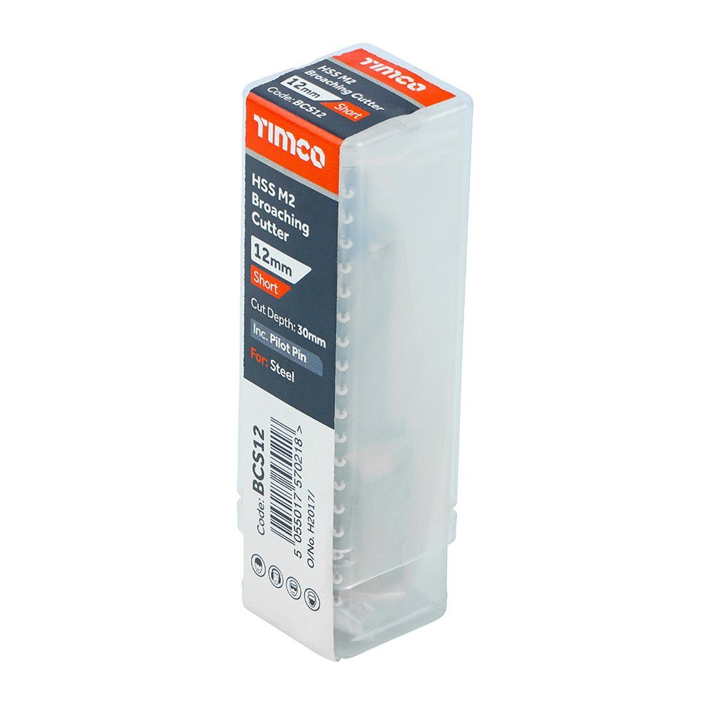 Broaching Cutter - Short - 12 x 30