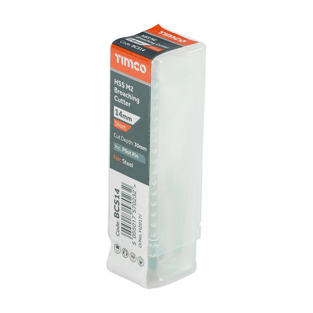Broaching Cutter - Short - 14 x 30