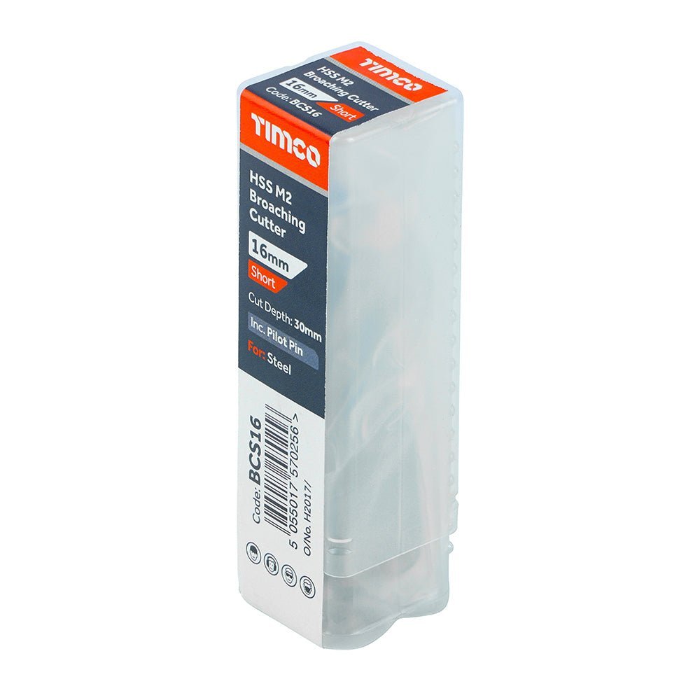 Broaching Cutter - Short - 16 x 30