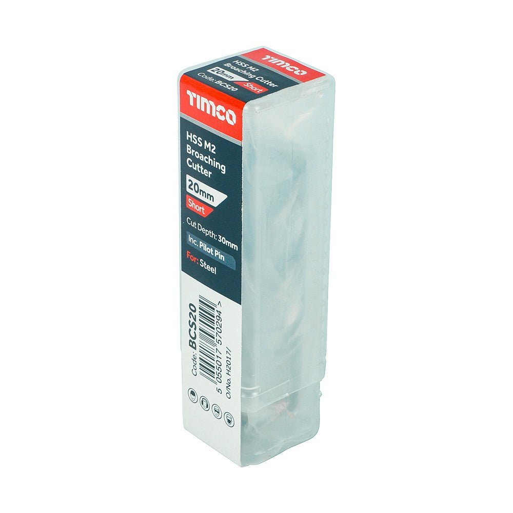 Broaching Cutter - Short - 20 x 30