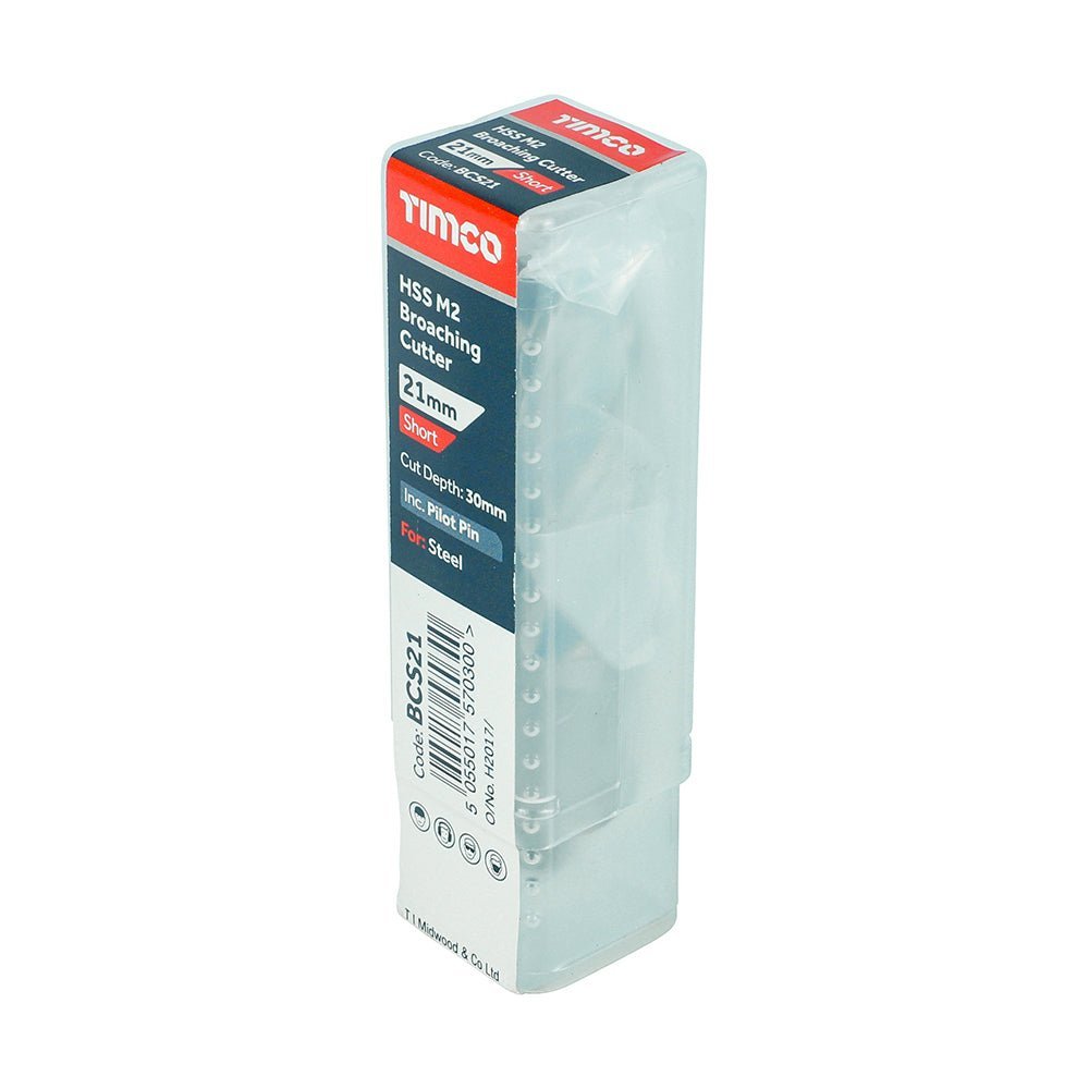 Broaching Cutter - Short - 21 x 30