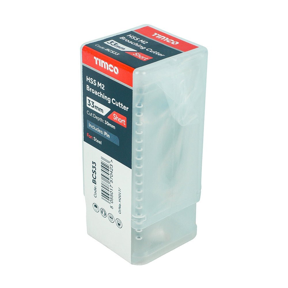 Broaching Cutter - Short - 33 x 30