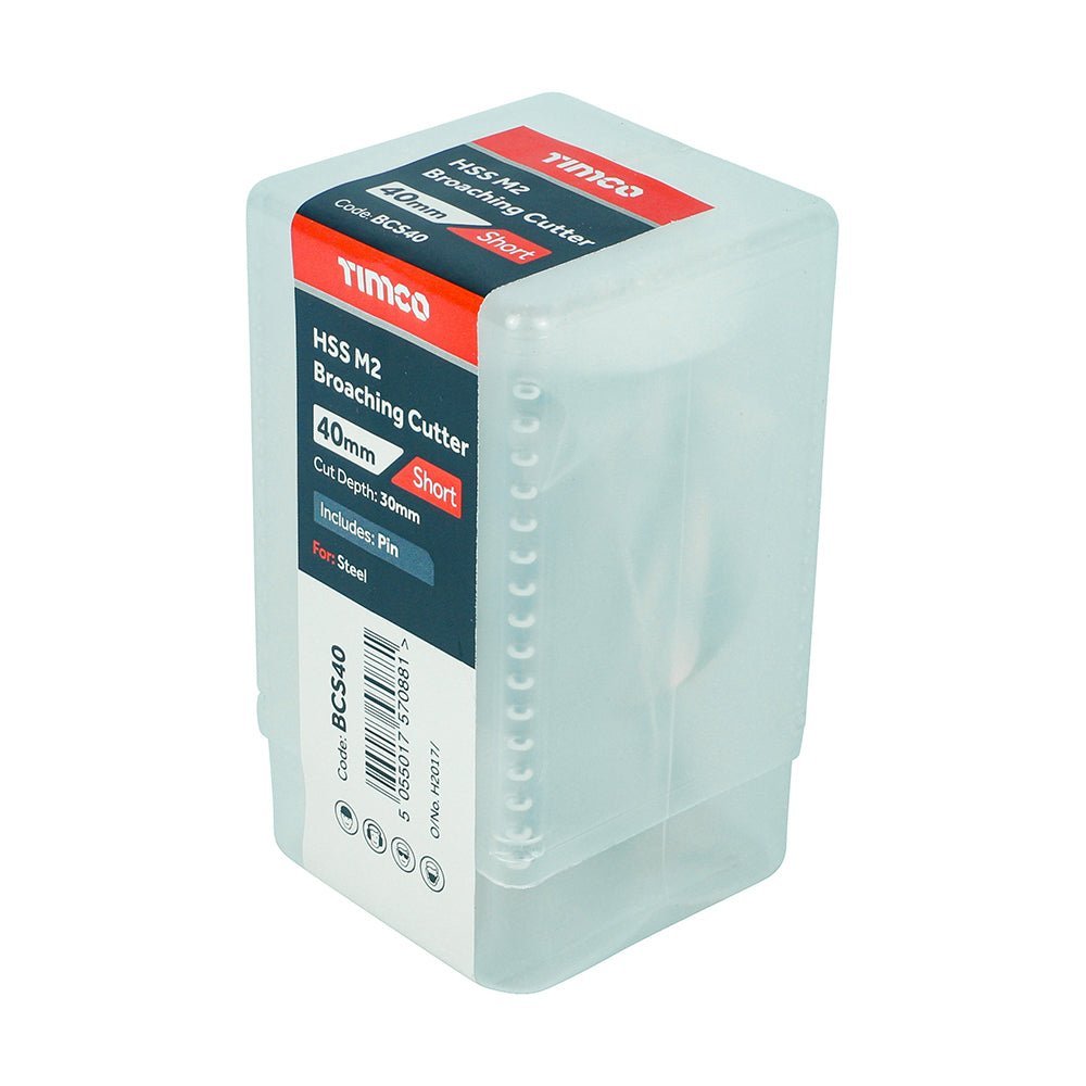 Broaching Cutter - Short - 40 x 30