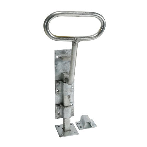 Bow Handle Bolt - Hot Dipped Galvanised - Gates & Doors