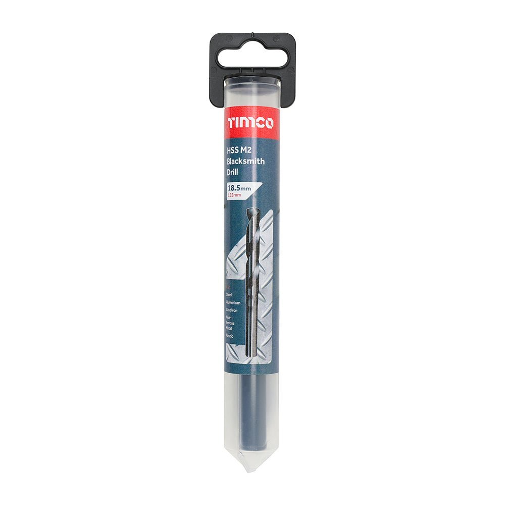 HSS-M Blacksmith Drill Bit - 18.5mm