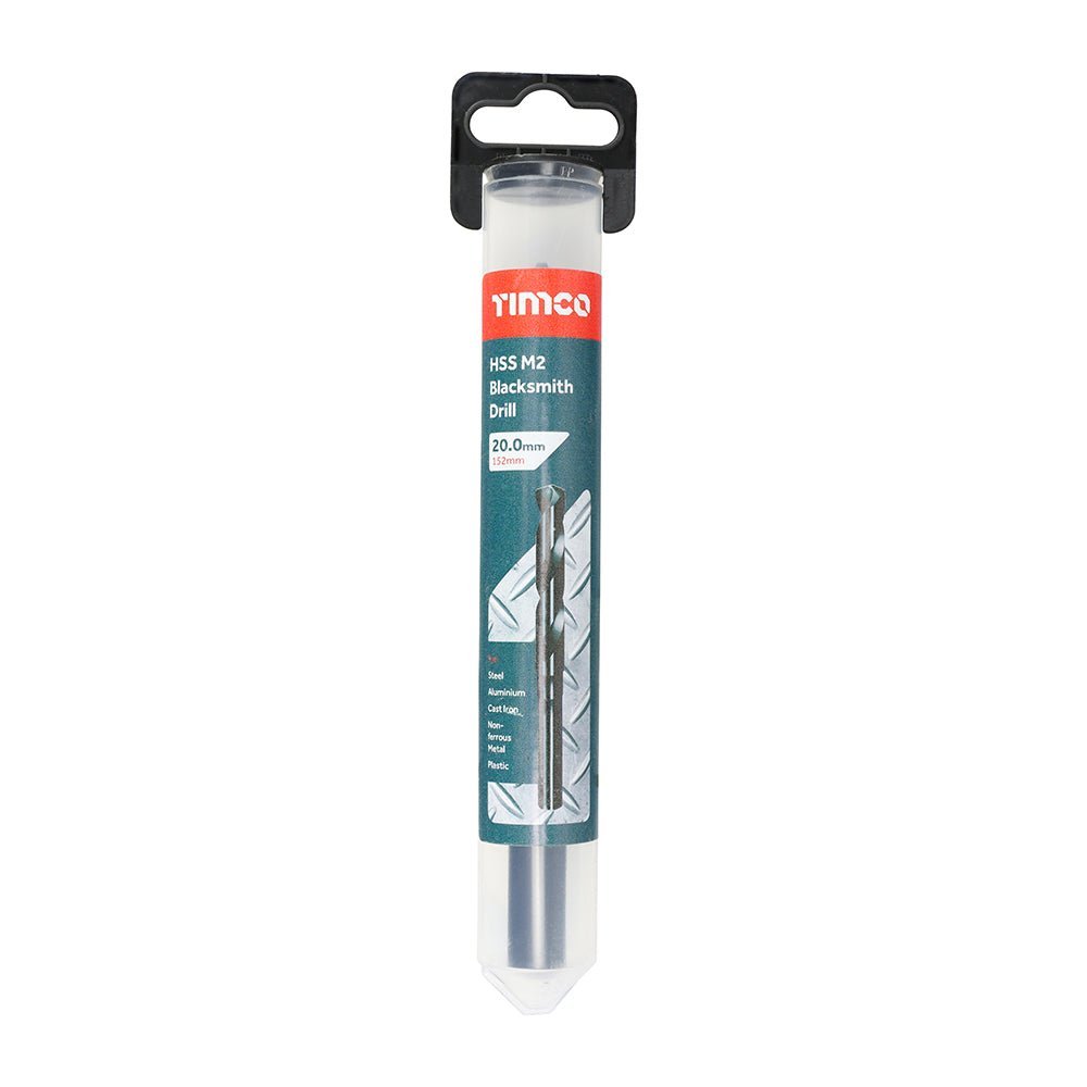 HSS-M Blacksmith Drill Bit - 20.0mm