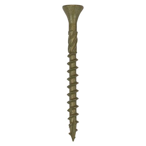 C2 Deck-Fix Decking Timber Screws - TX - Countersunk - Exterior - Green - Box