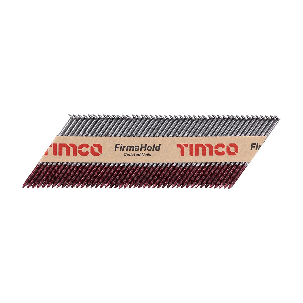 FirmaHold Collated Clipped Head Nails - Trade Pack - Ring Shank - Bright