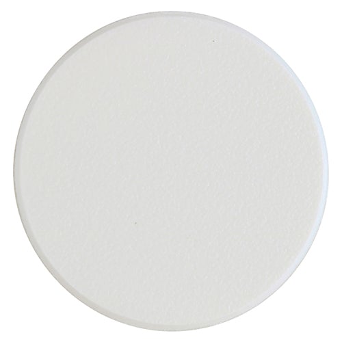 Self-Adhesive Cover Caps - White Matt - 112 Pieces