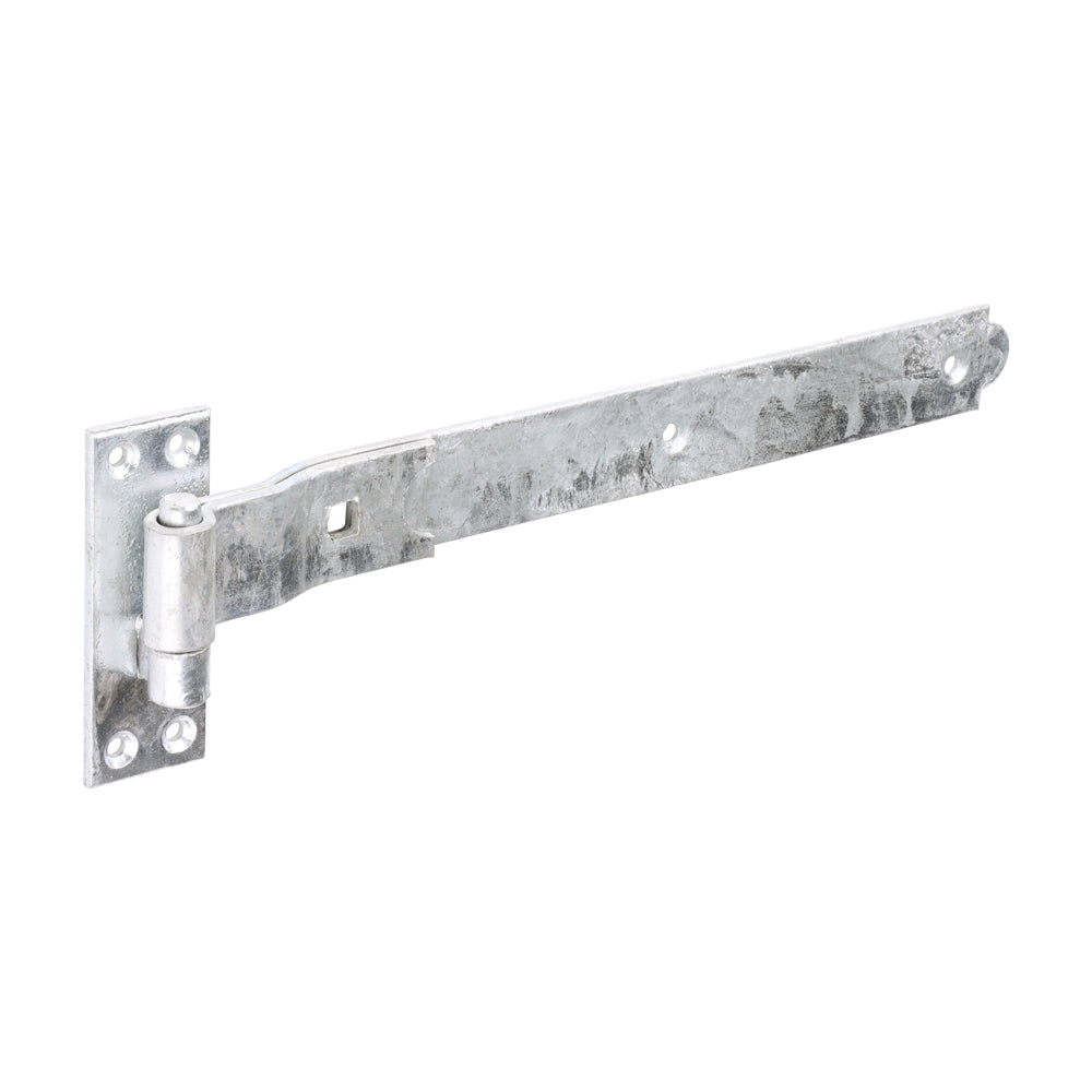 Cranked Band & Hook On Plates - Hot Dipped Galvanised - Pair