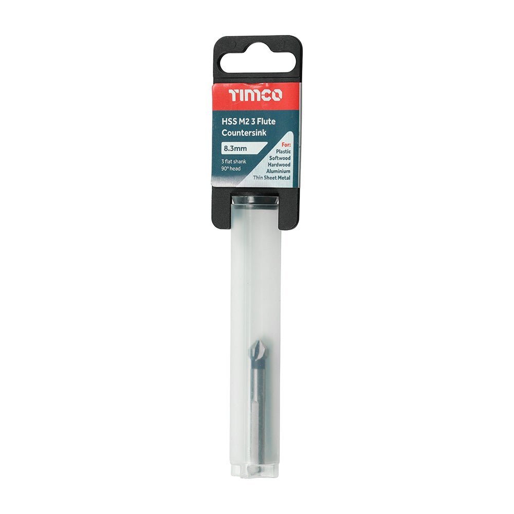 3 Flute Countersink- 8.3mm