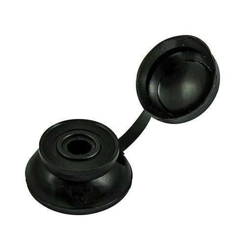 Corrugated Sheet Fixing Screws - Black - 5.0 x 80mm - Pack 50