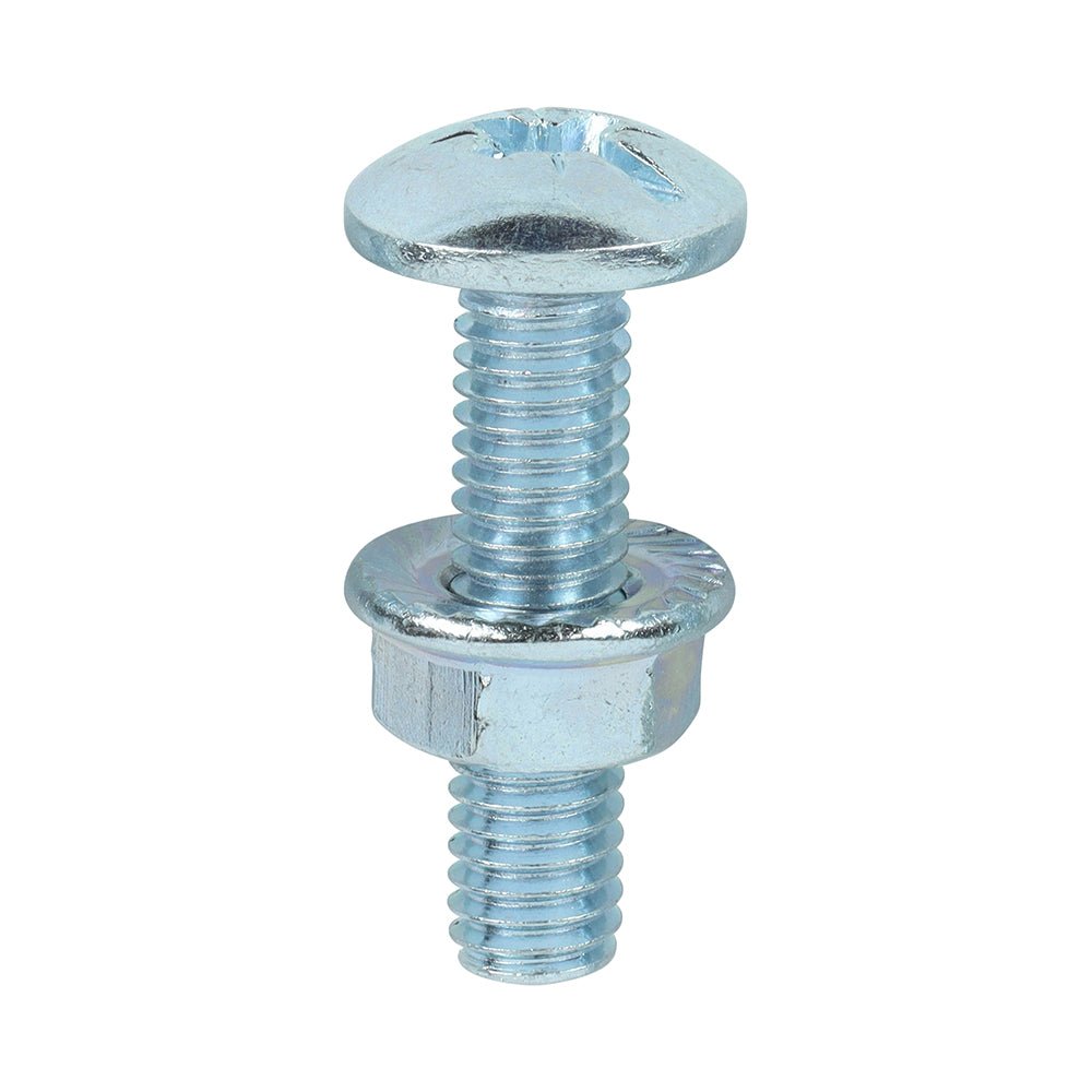 Cable Tray Bolts with Flange Nuts - Zinc