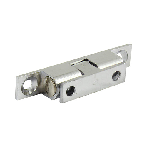 Double Ball Catch - Chrome - 43mm (Pack 2)