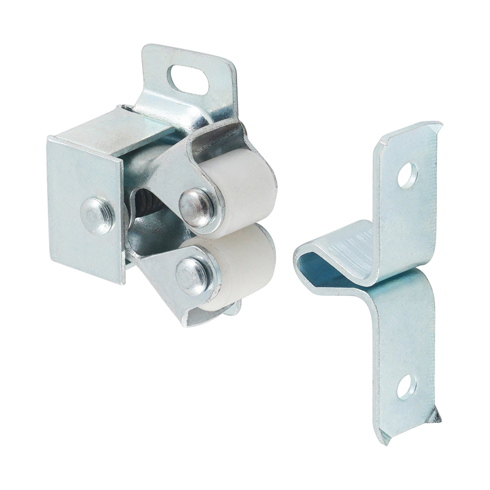 Double Roller Catch - 28 x 32 x 1 (Pack 2)