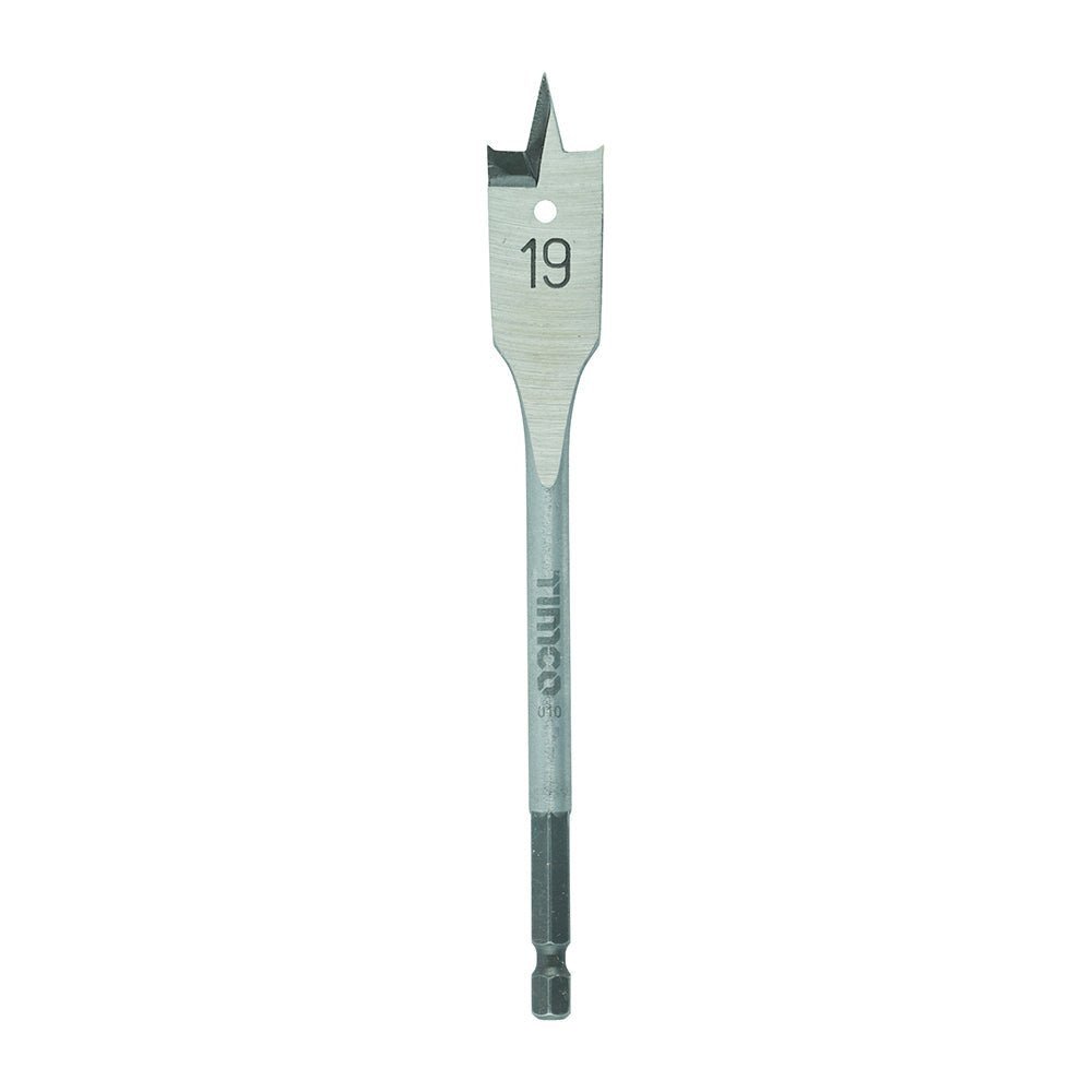 Flat Wood Bit - 19.0 x 152