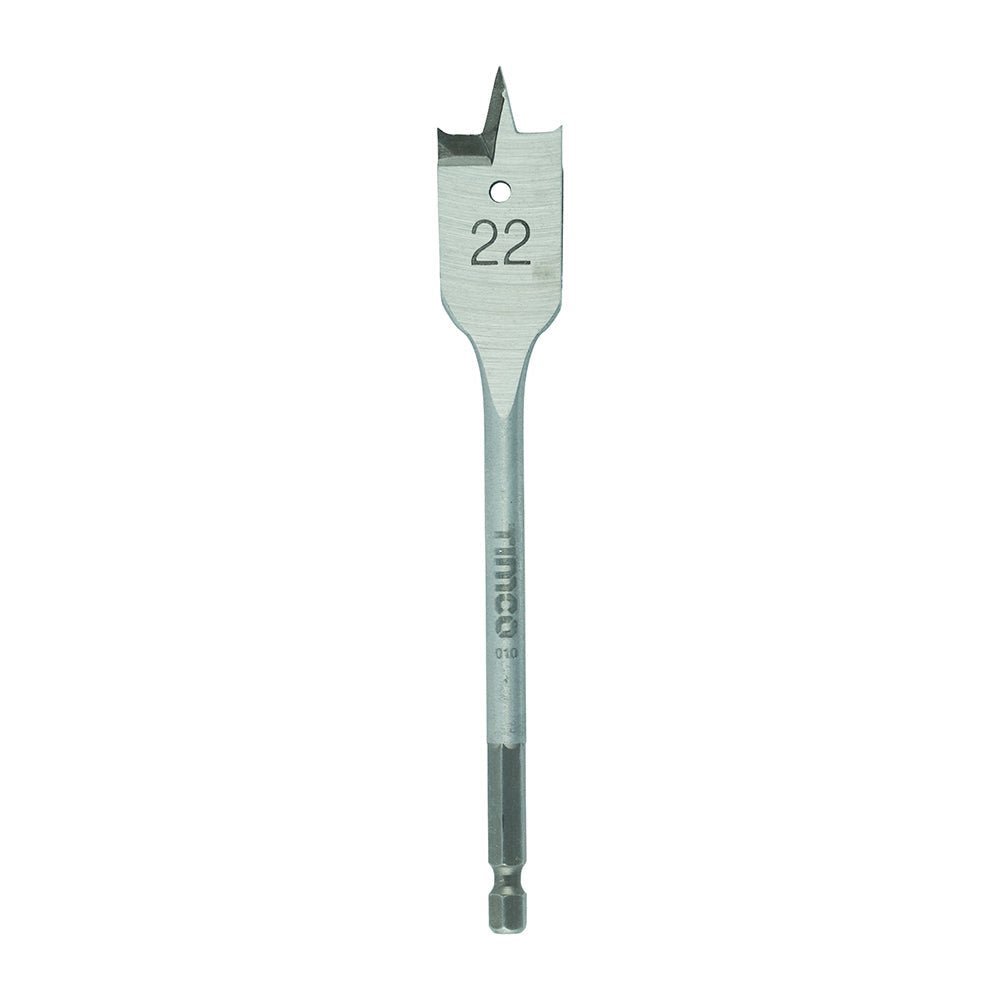 Flat Wood Bit - 22.0 x 152