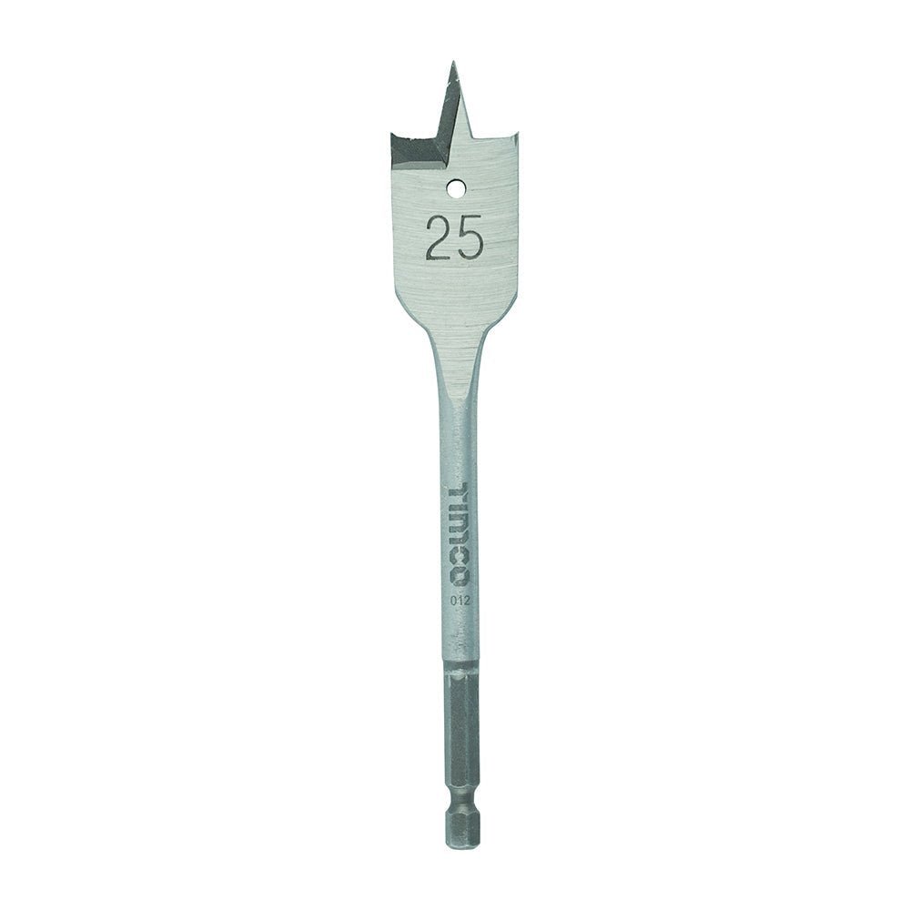 Flat Wood Bit - 25.0 x 152