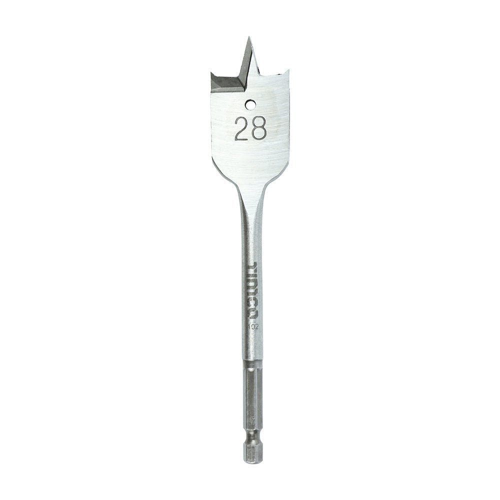 Flat Wood Bit - 28.0 x 152