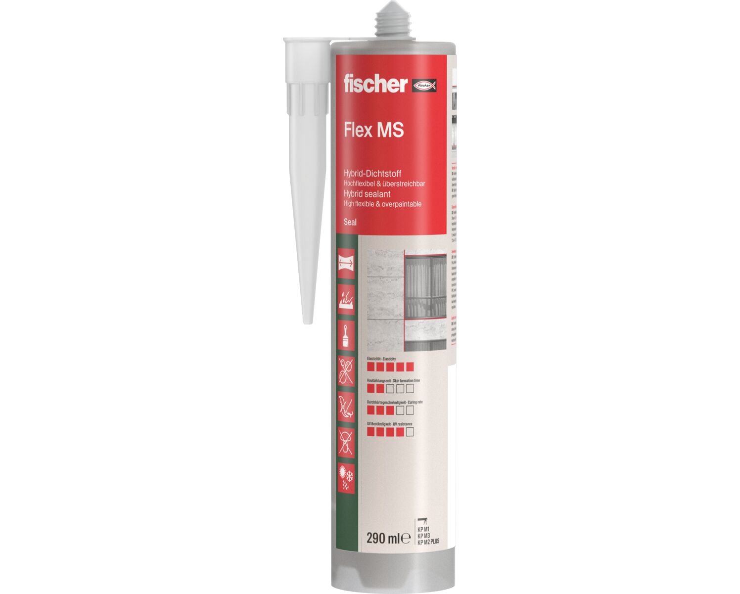 Fischer Flex MS Elastic Sealant For Expansion Joints 290ml