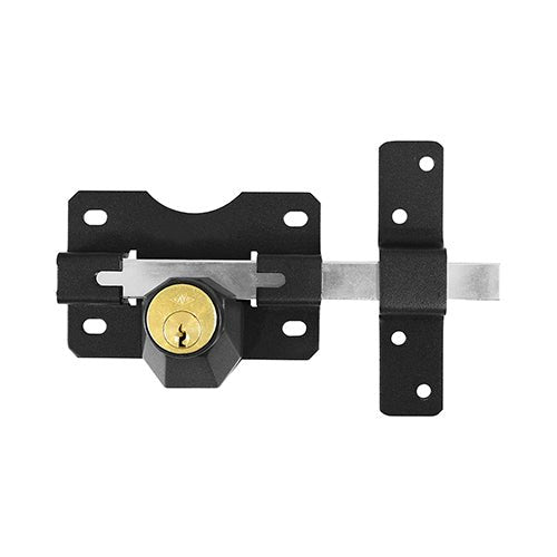 Gate Throw Locks - Double - Black