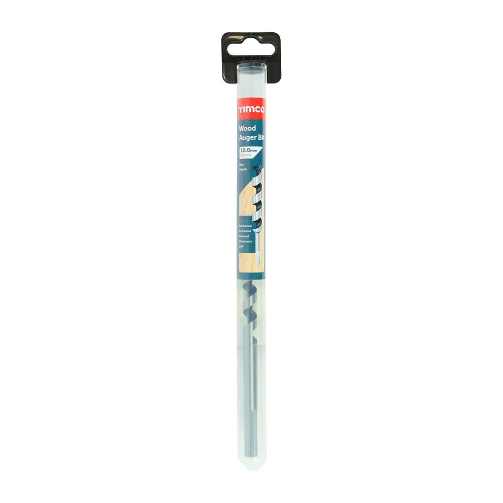 Wood Auger Bit - Hex Shank - 10.0 x 235