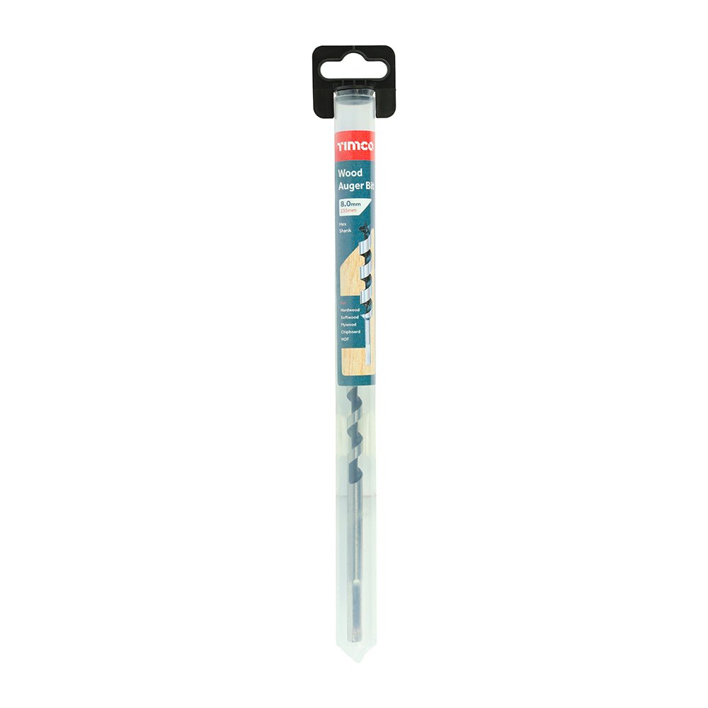 Wood Auger Bit - Hex Shank - 6.0 x 235